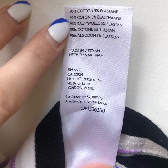 Anthropologie Maeve striped ringer t-shirt - Picture 10 of 10